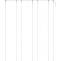 LED DEKORLEUCHTE Klar Kunststoff - Klar, Metall (300/300/300cm) - Globo Lighting