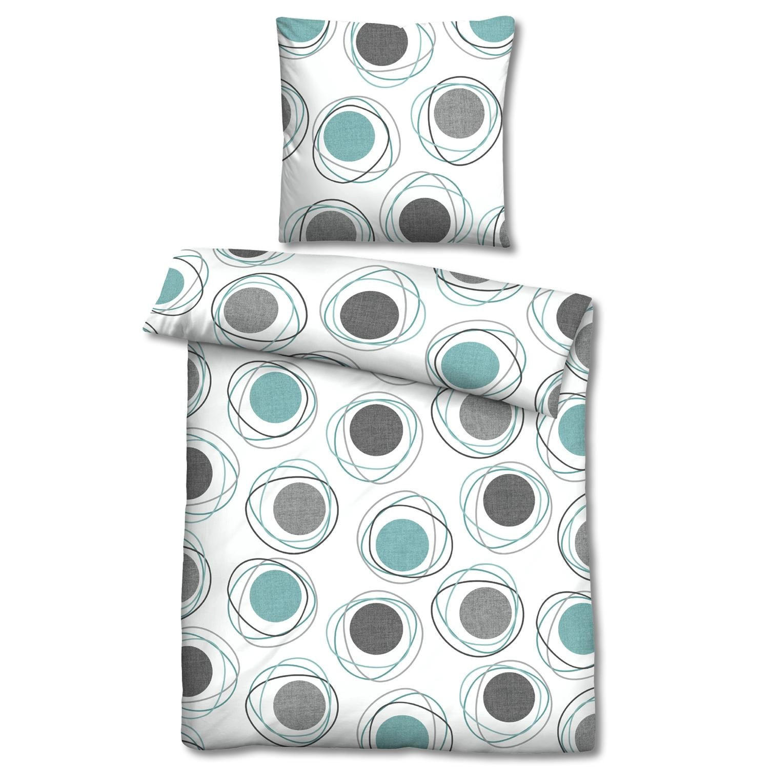 BETTWÄSCHE 155x220 cm - Weiß, Textil (155/220cm)