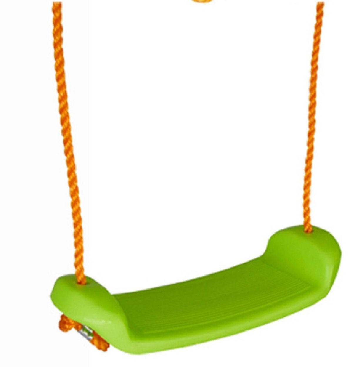 KINDERSCHAUKEL 6116 grün Gartenschaukel, Seile, bis 100 kg, ab 3 Jahren, Outdoor, Kunststoff - Grün, Kunststoff (16/8/42cm) - Pilsan