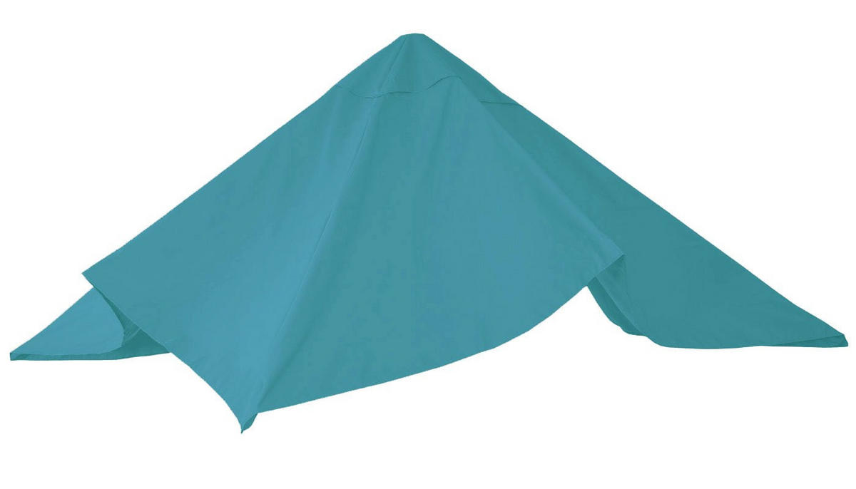 ERSATZ-BEZUG FÜR SCHIRM Türkis - Türkis, Textil (335/335cm) - MCW