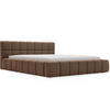 POLSTERBETT Alicante 180x200 Braun - Braun, Textil (180/200cm) - Graingold