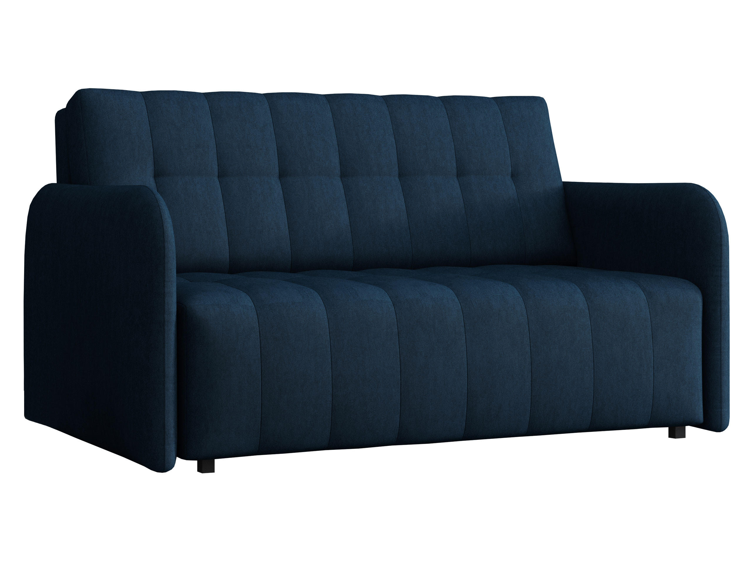 SCHLAFSOFA Viva Grand III - Schwarz/Dunkelblau, Holz/Kunststoff (145/85/95cm) - MIRJAN24