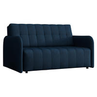 SCHLAFSOFA Viva Grand III - Schwarz/Dunkelblau, Holz/Kunststoff (145/85/95cm) - MIRJAN24