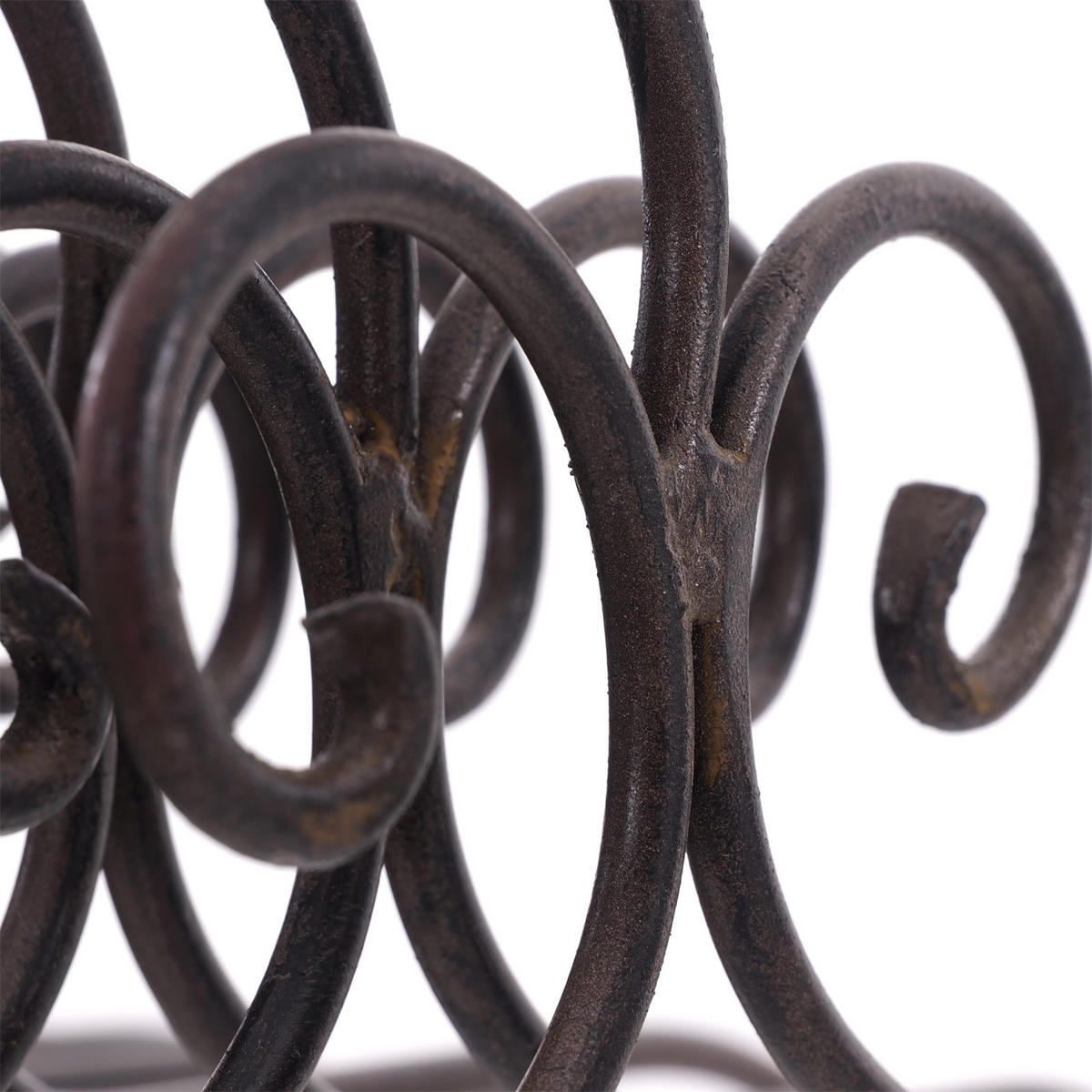 KLEIDERBÜGEL Amelie 6er Set Metall antik-braun - Braun, Metall (41/24/1cm) - DESIGN DELIGHTS