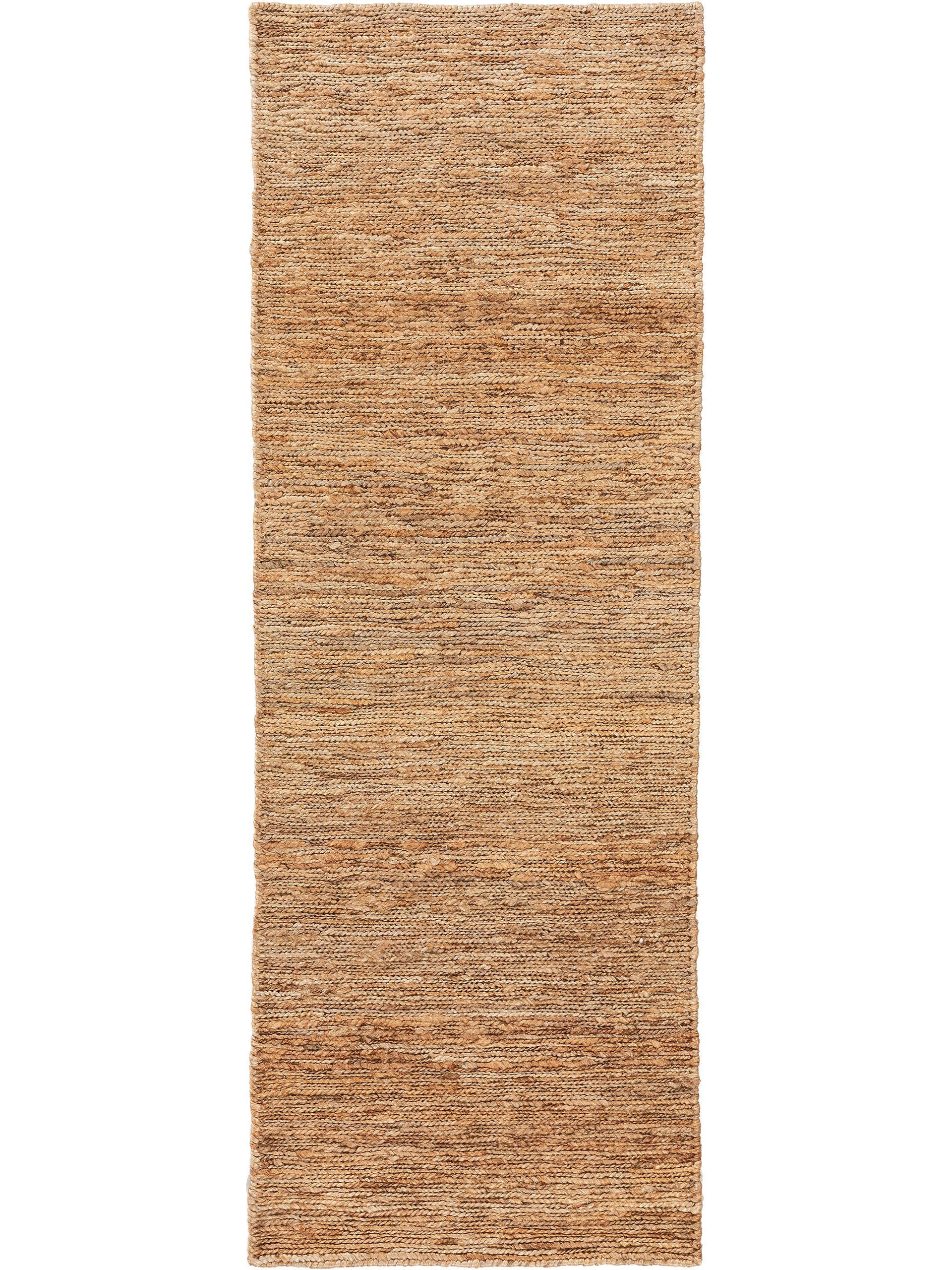 JUTETEPPICH Cosmo Hellbraun 70x200 cm - Hellbraun, Textil (70/200cm) - benuta Pure