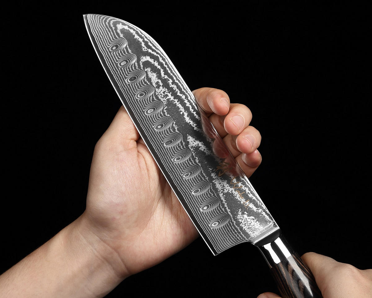 MESSERSET 4-TEILIG 10–20 cm - Braun, Holz/Metall (1/1/1cm) - Wakoli