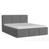 POLSTERBETT FOXY 180/200 in Boucle Grau - Grau, Holz/Holzwerkstoff (180/200cm) - Deine Möbel 24