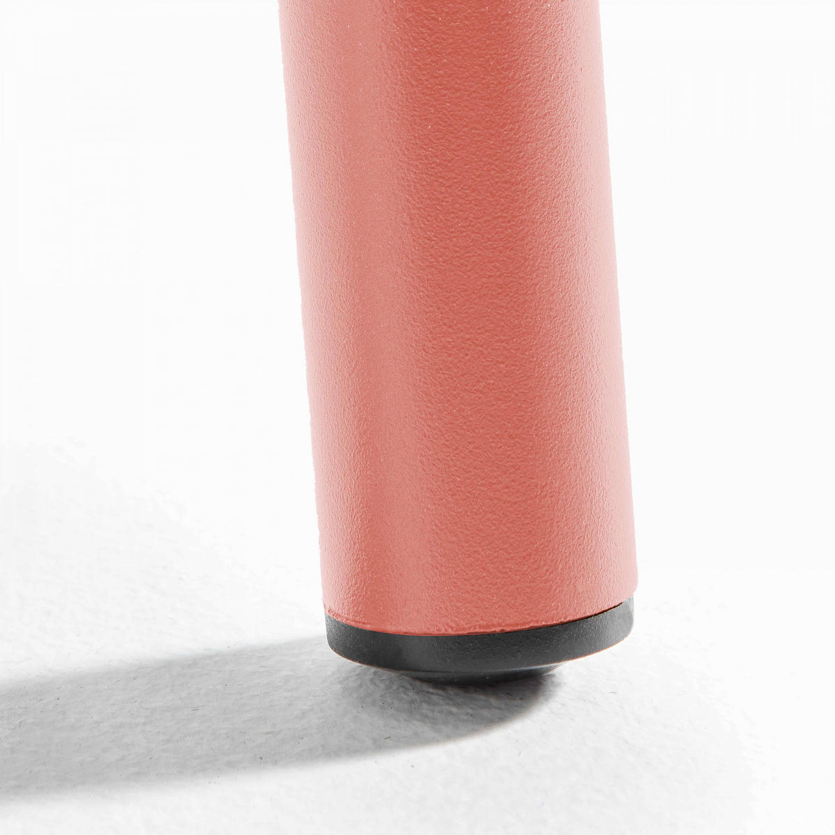 GARTENTISCH , Lehm - Pink, Metall (70/70/72cm) - Oviala