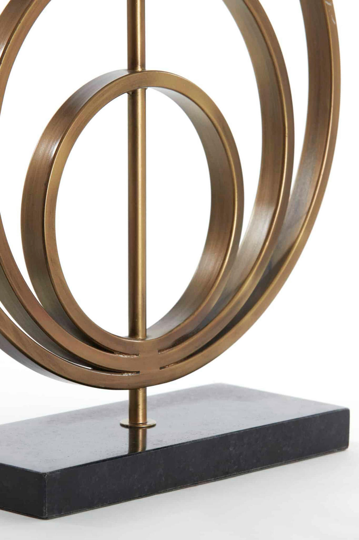 LAMPENFUSS Cassel Bronze 40/13/50 cm - Bronzefarben, Metall (40/13/50cm) - Light & Living