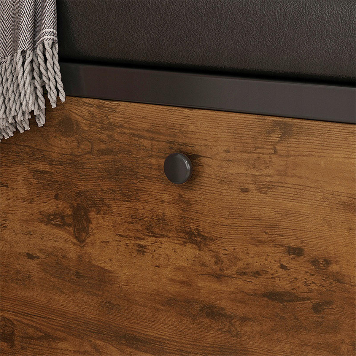 SCHUHSCHRANK braun 30/80/51 cm - Braun, Holzwerkstoff (80/51/30cm)
