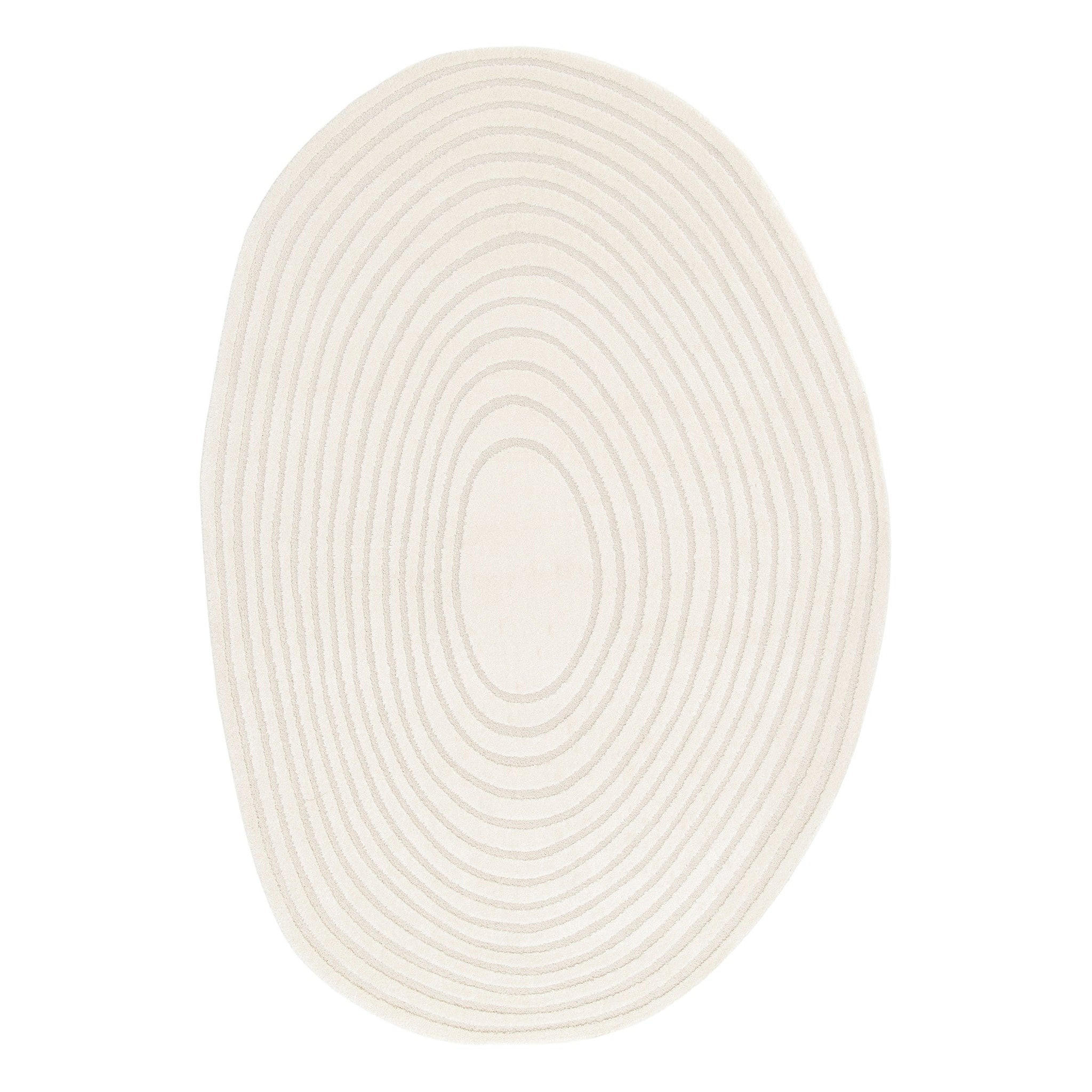 TEPPICH weich mit Relief-Effekt weiss - Weiß, Textil (200/290cm) - AFK Living