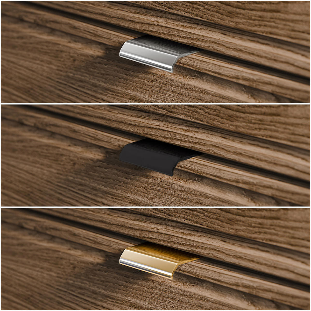 DOPPELWASCHTISCH Tarsia-56 - Braun, Holzwerkstoff (120/66/46cm) - Lomado