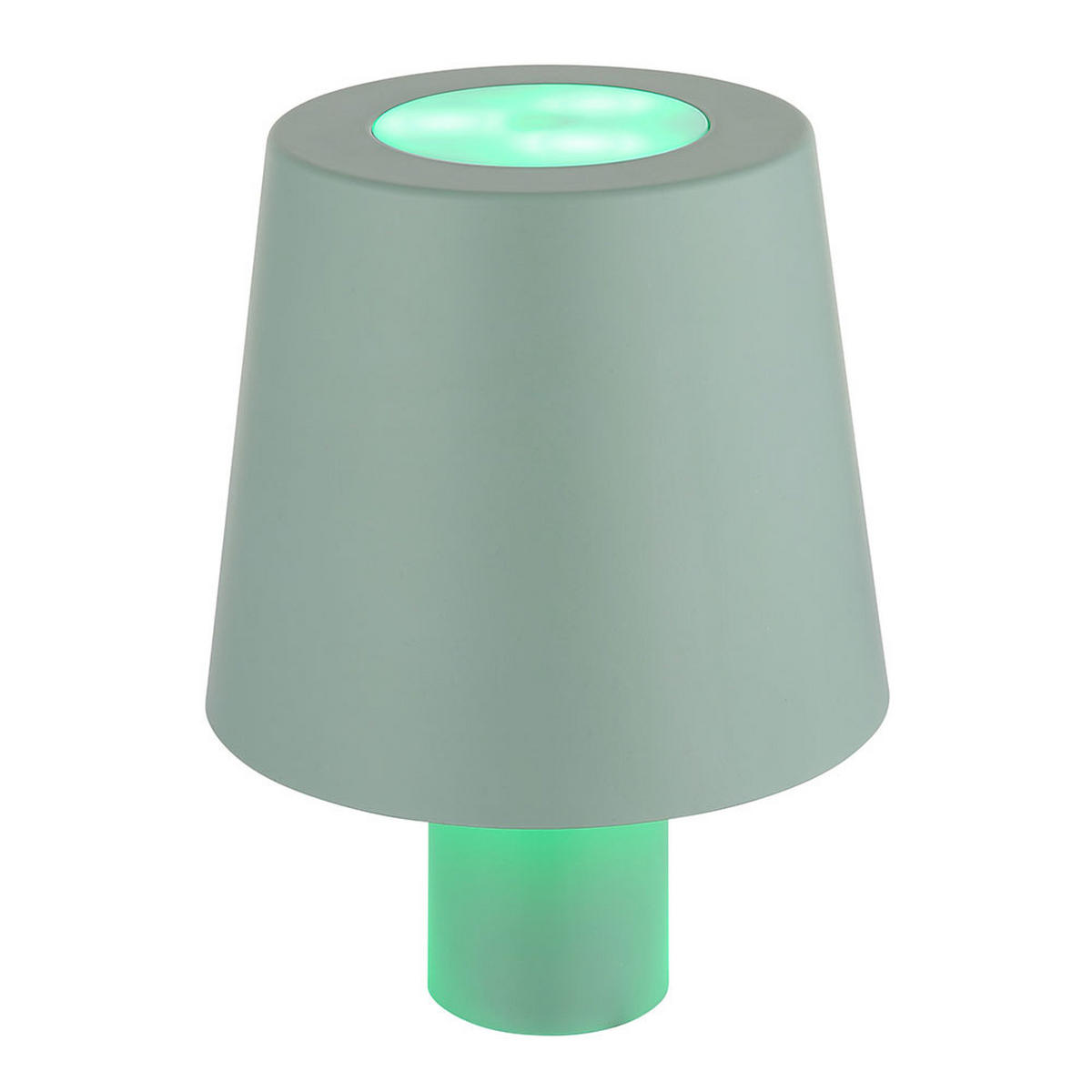 LED TISCHLEUCHTE Flaschenlampe Grün - Grün, Kunststoff (10.5/10.5/14cm) - Globo Lighting