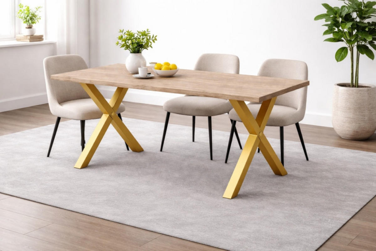 TISCH Sonoma Eiche SOFTI X Ausziehbar 160x90/220 cm - Sonoma Eiche, Holzwerkstoff (220/90/75.6cm) - Sepro Meble