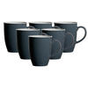 KAFFEEBECHER Doppio Anthrazit 320 ml 6er Set - Anthrazit, Keramik (0.32L) - Ritzenhoff Breker