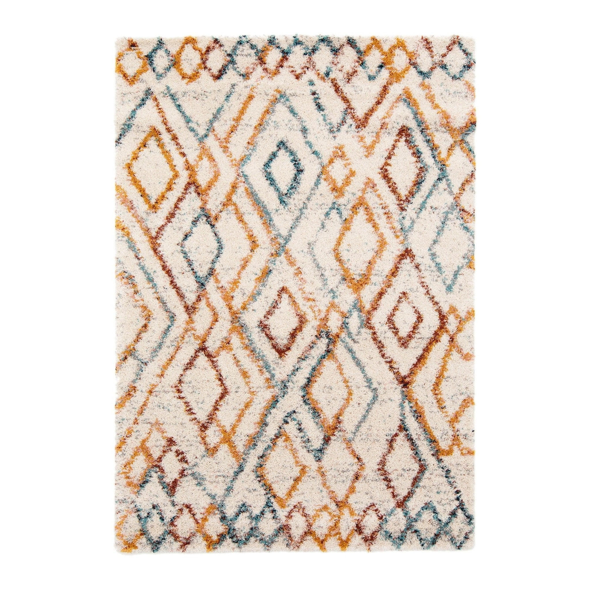 TEPPICH Shaggy dick weich pflegeleicht mehrfarbig - Multicolor, Textil (160/230cm) - AFK Living