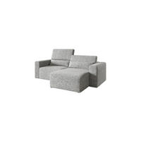ECKSOFA Modular Premium Grau - Schwarz/Grau, Holz/Holzwerkstoff (225/172cm) - Furnisell
