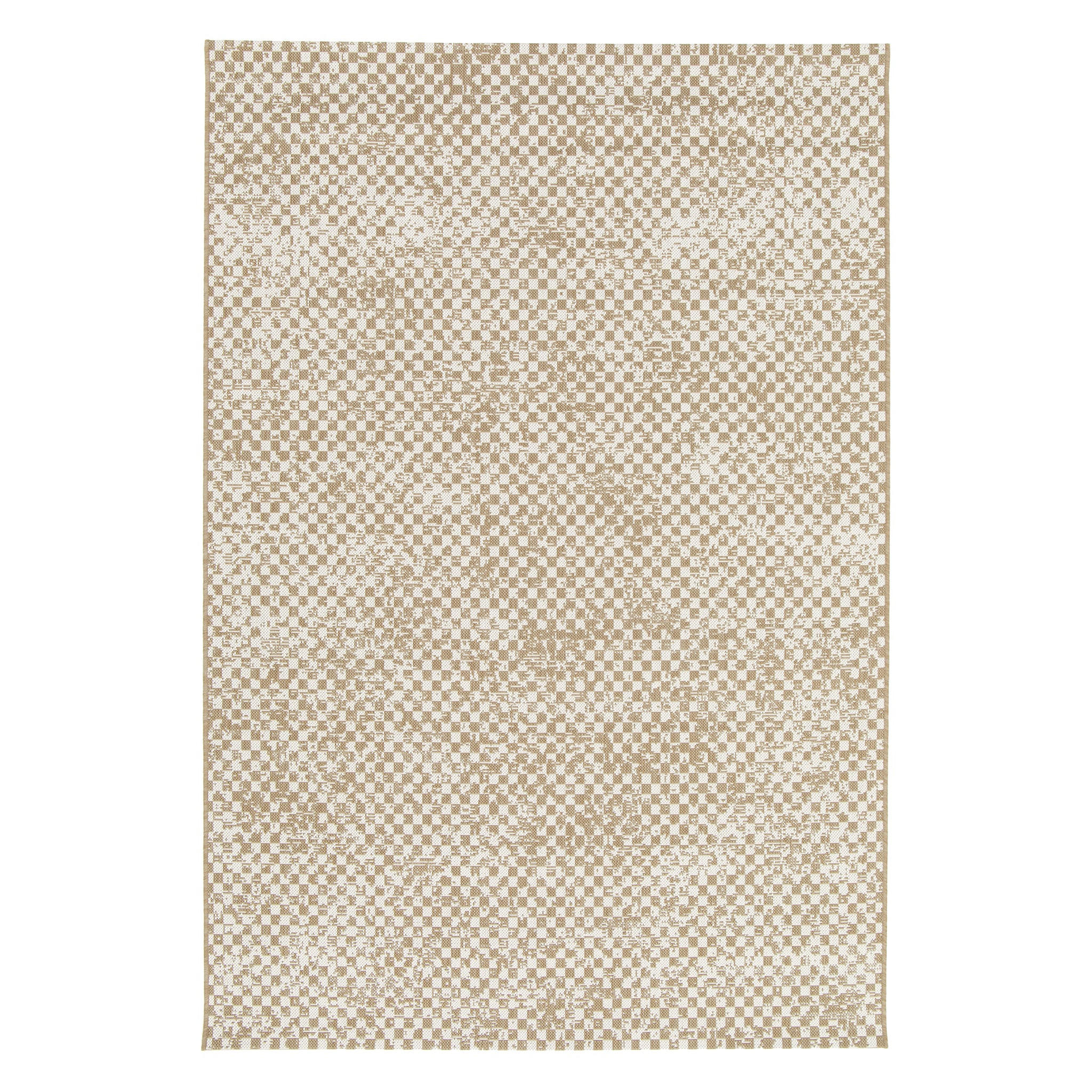 DESIGN Teppich für Innen und Außen beige - Beige, Textil (160/230cm) - AFK Living
