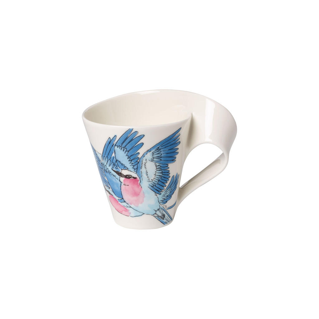Villeroy & Boch Becher Weiß, Blau