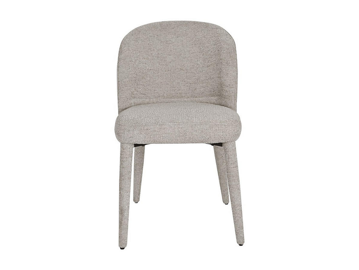 SET aus 2 Stühlen mit strukturiertem Stoff - Beige - MUKLEA - Beige, Textil (50/82/60cm) - Vente-Unique