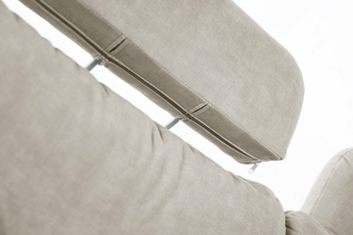 ROHOVÁ POHOVKA 250 cm v pieskovo béžovej - piesková, textil (250/200cm) - Home Collective