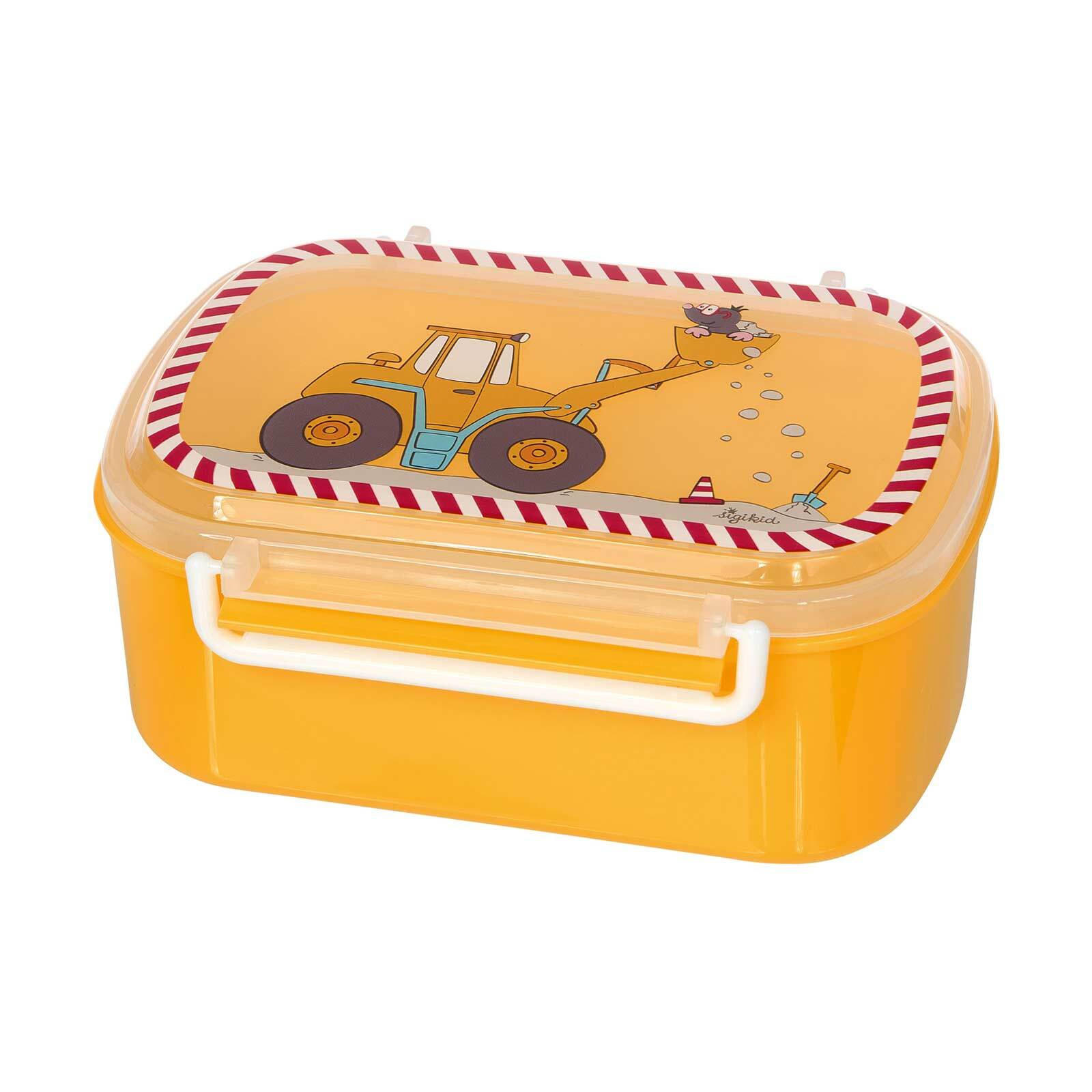 LUNCHBOX Bodo Bagger, gelb 17 x 11 x 7 cm - Gelb, Kunststoff (11/7/17cm) - Sigikid