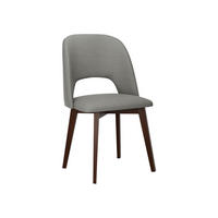 STUHL Monti 4, Holzfarbe: Nuss - Walnussfarben/Grau, Holz (48/83/54cm) - MIRJAN24
