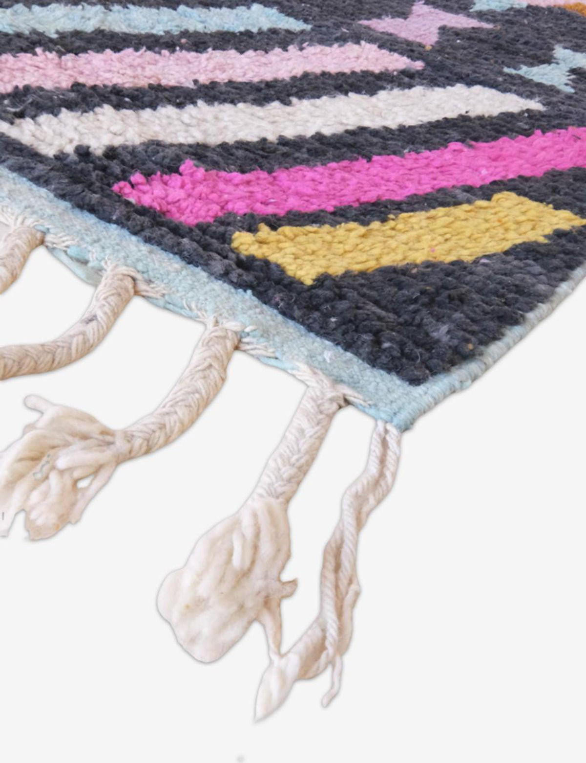 BERBERTEPPICH aus reiner Wolle mehrfarbig - Multicolor, Naturmaterialien (72/399cm) - AFK Living