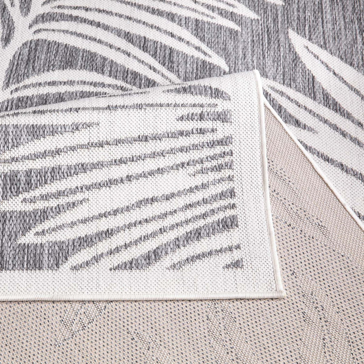 OUTDOOR-TEPPICH Sun 468 Grau 200x290 cm - Grau, Textil (200/290cm) - carpet city