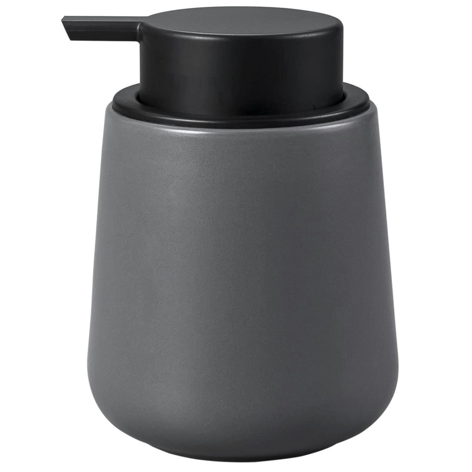SEIFENSPENDER Keramik Grau 350 ml - Grau, Keramik (5.8/12.5/9.2cm)