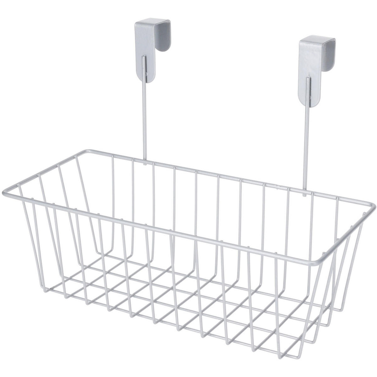 KÜCHENORGANIZER Metall grau 28/15/21 cm - Grau, Metall (15/21/28cm) - Mondex