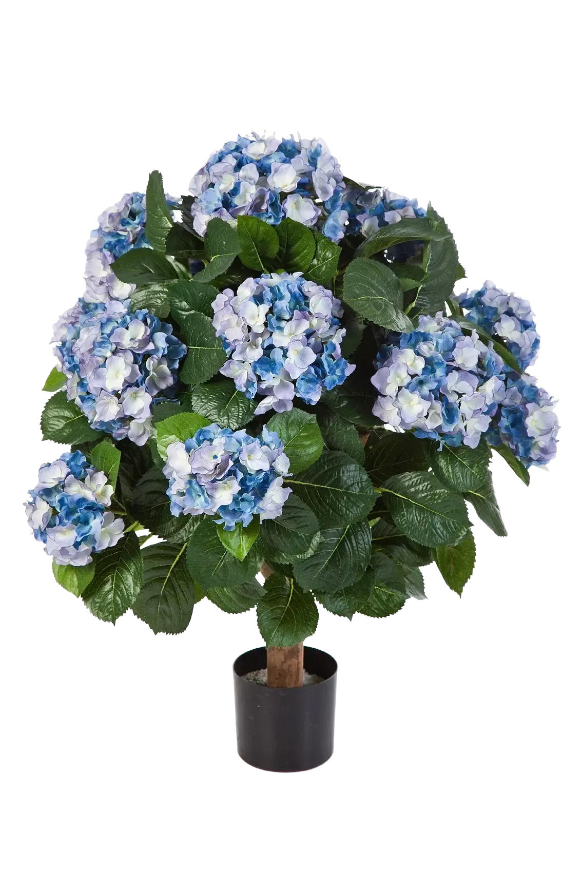 KUNSTPFLANZE Künstliche Hortensie - Naomi 62 cm - Blau, Kunststoff (62cm) - aplanta