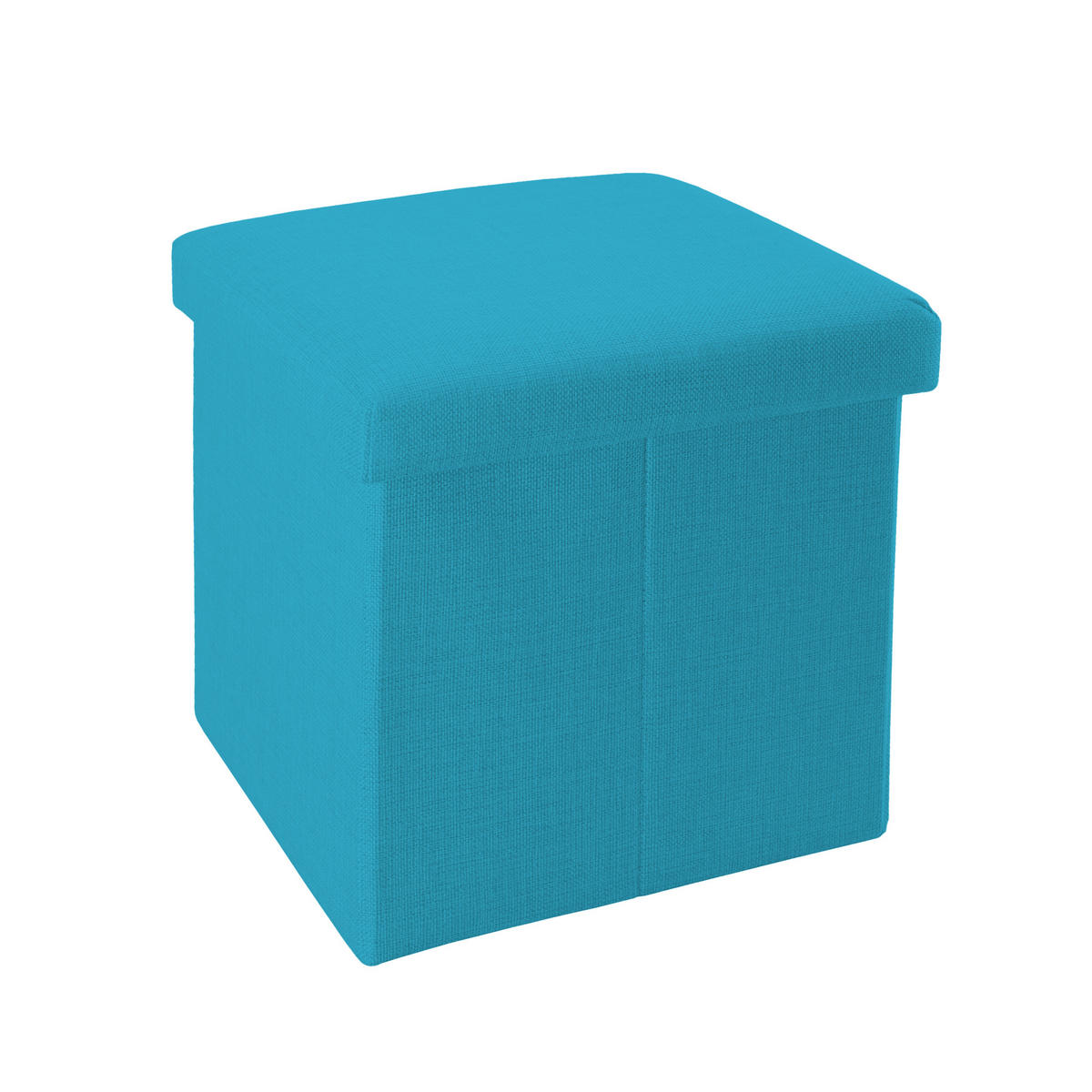 SITZBOX Faltbar 30/30/30 cm (Blau) - Hellblau, Textil (30/30/30cm) - Intirilife