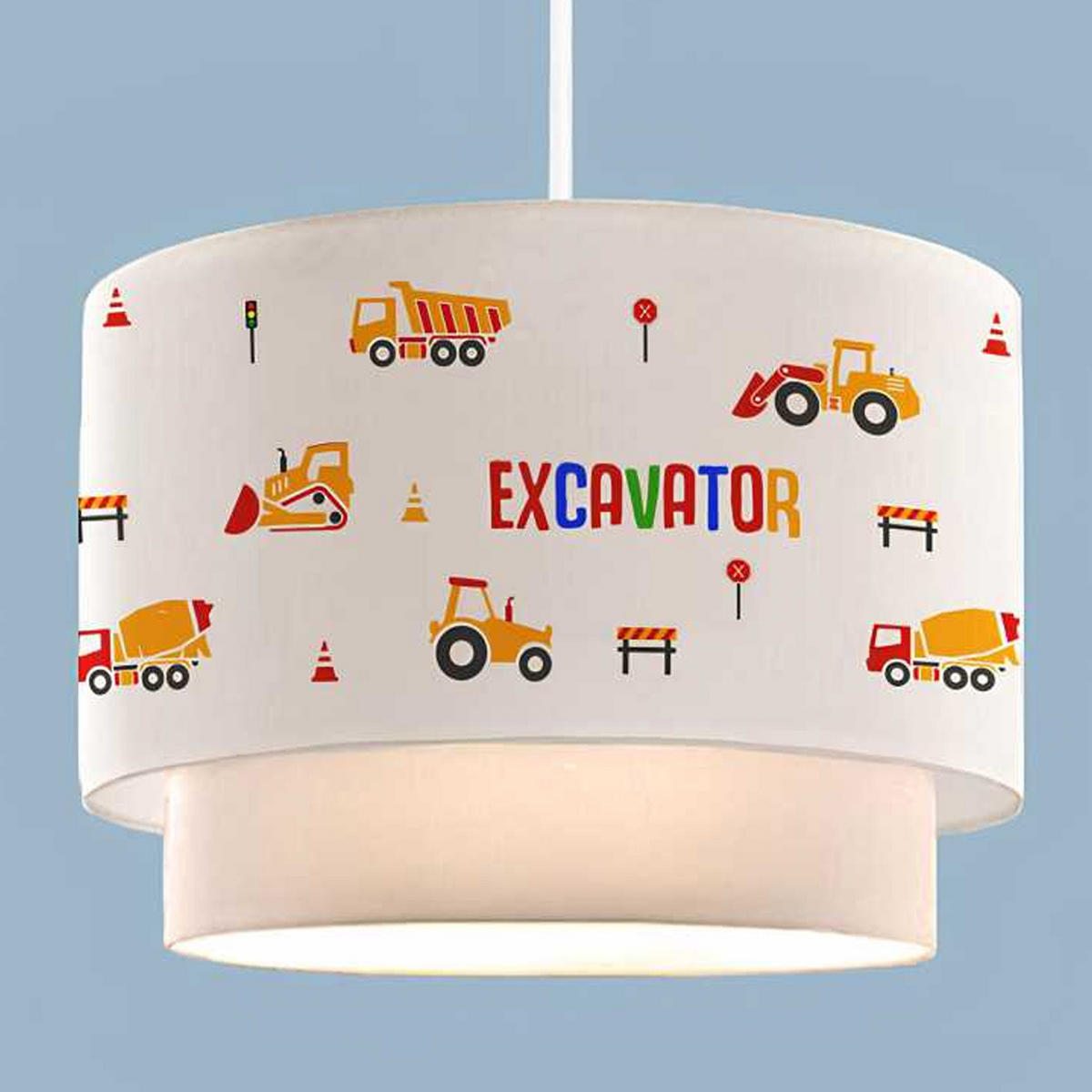 HÄNGELEUCHTE Lurgan - Weiß, Textil (30/30/70cm) - lux.pro