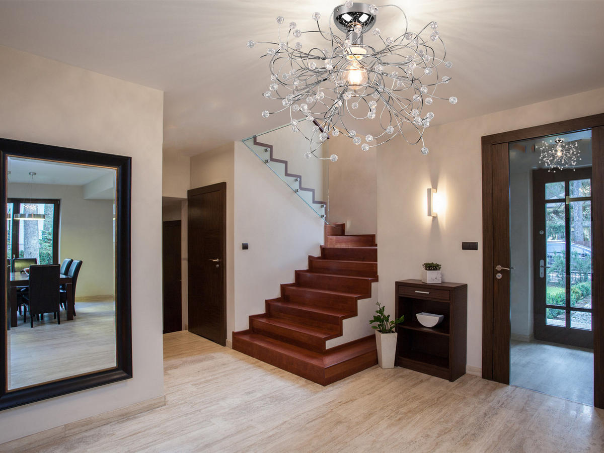 LED-DECKENLAMPE Ø52cm, Silber Kristall - Chromfarben/Transparent, Kunststoff/Metall (52/52/35cm) - meineWunschleuchte