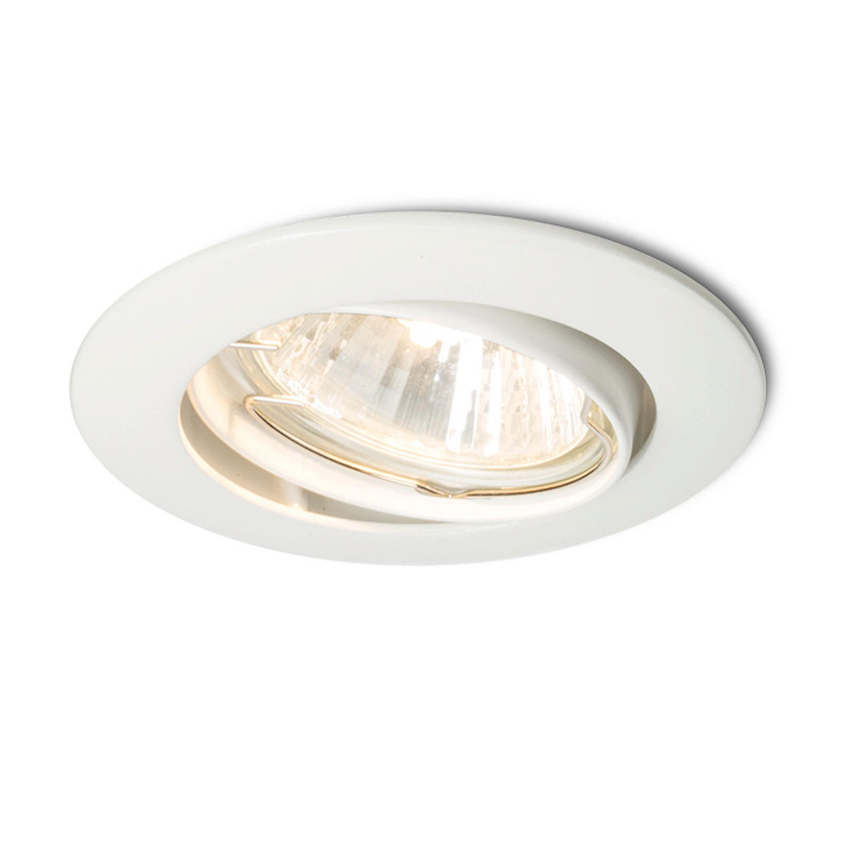 EINBAULEUCHTE TOPIC R Matt weiß 8 W - Weiß, Metall (82/82/8.2cm) - Rendl