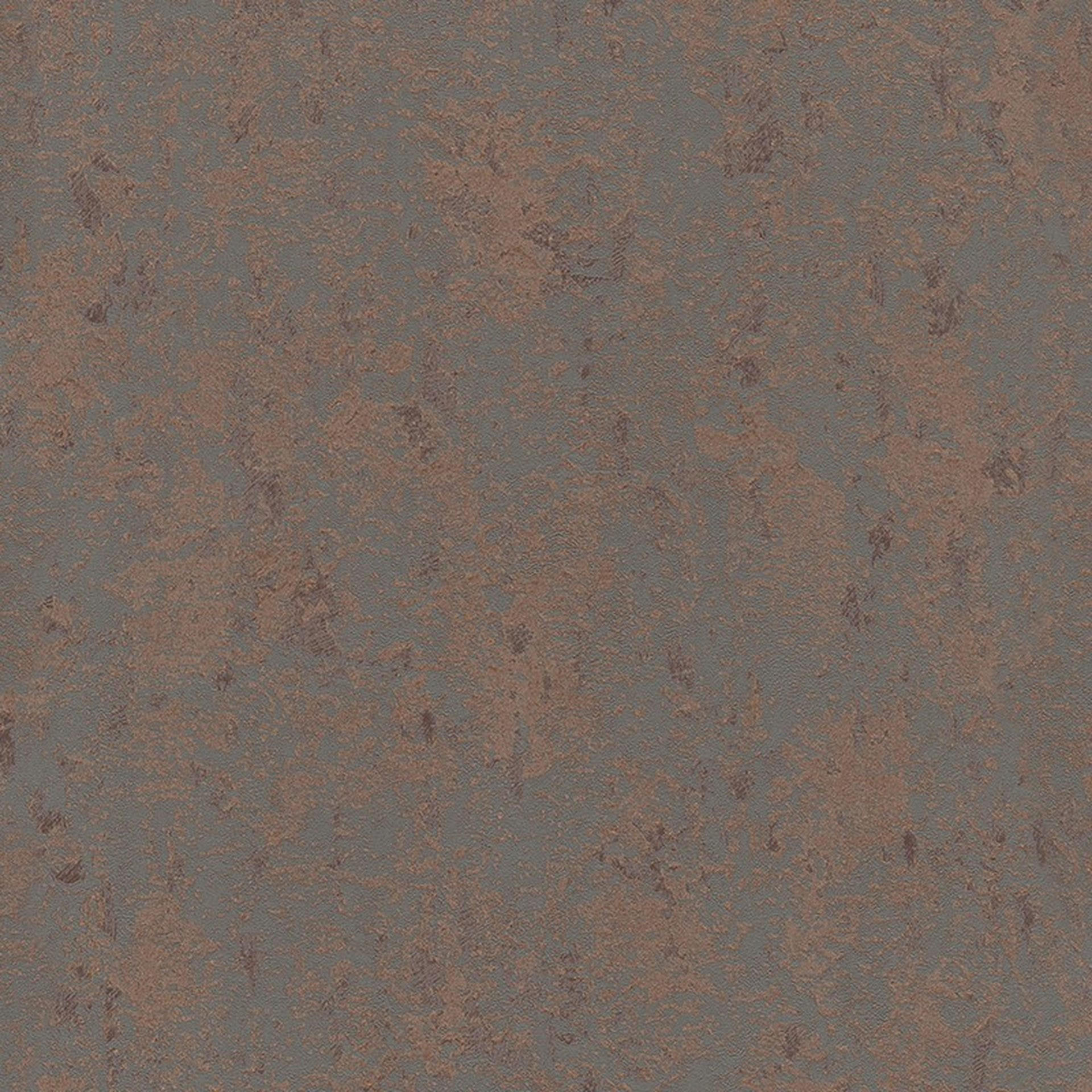 VLIESTAPETE Struktur Tapete kupfer - Kupferfarben, Papier (53/1005cm) - marburg