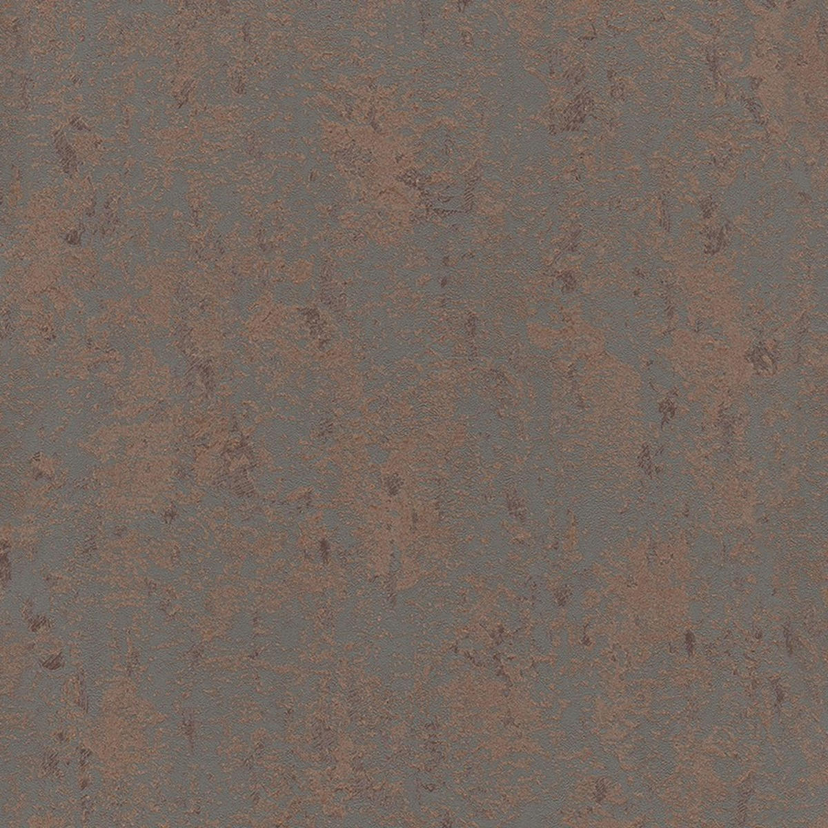 VLIESTAPETE Struktur Tapete kupfer - Kupferfarben, Papier (53/1005cm) - marburg