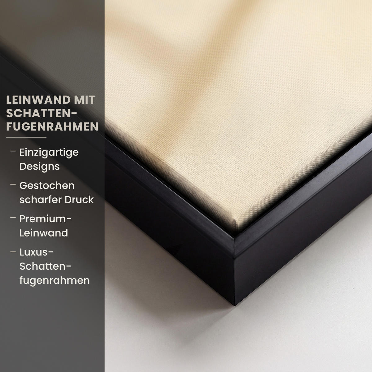 LEINWAND Bilder mit Rahmen - Beige - Osterkuchen - Eier - 70x100 - Beige, Textil (70/100cm) - MuchoWow