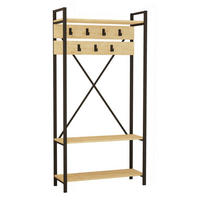 FLURMÖBEL Lubin Gold - Goldfarben, Holzwerkstoff (90/180/34cm) - Concept Usine