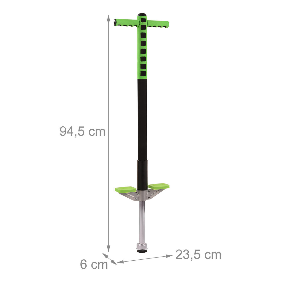 POGO-STICK - Multicolor, Kunststoff/Textil (23.5/6cm) - Relaxdays