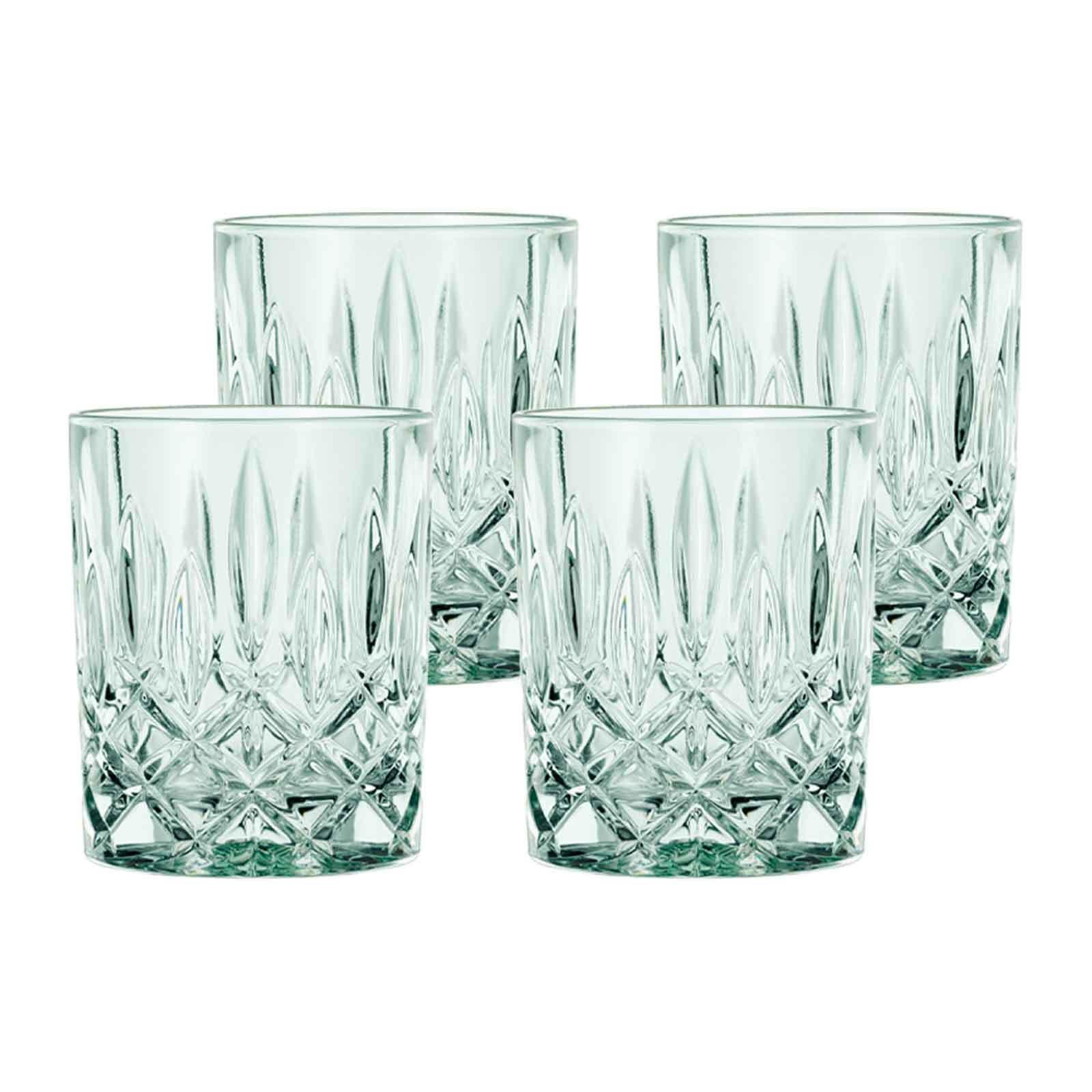 WHISKYBECHER Noblesse Fresh mint 295 ml 4er Set - Mintgrün, Glas (0.295L) - Nachtmann