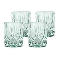 WHISKYBECHER Noblesse Fresh mint 295 ml 4er Set - Mintgrün, Glas (0.295L) - Nachtmann