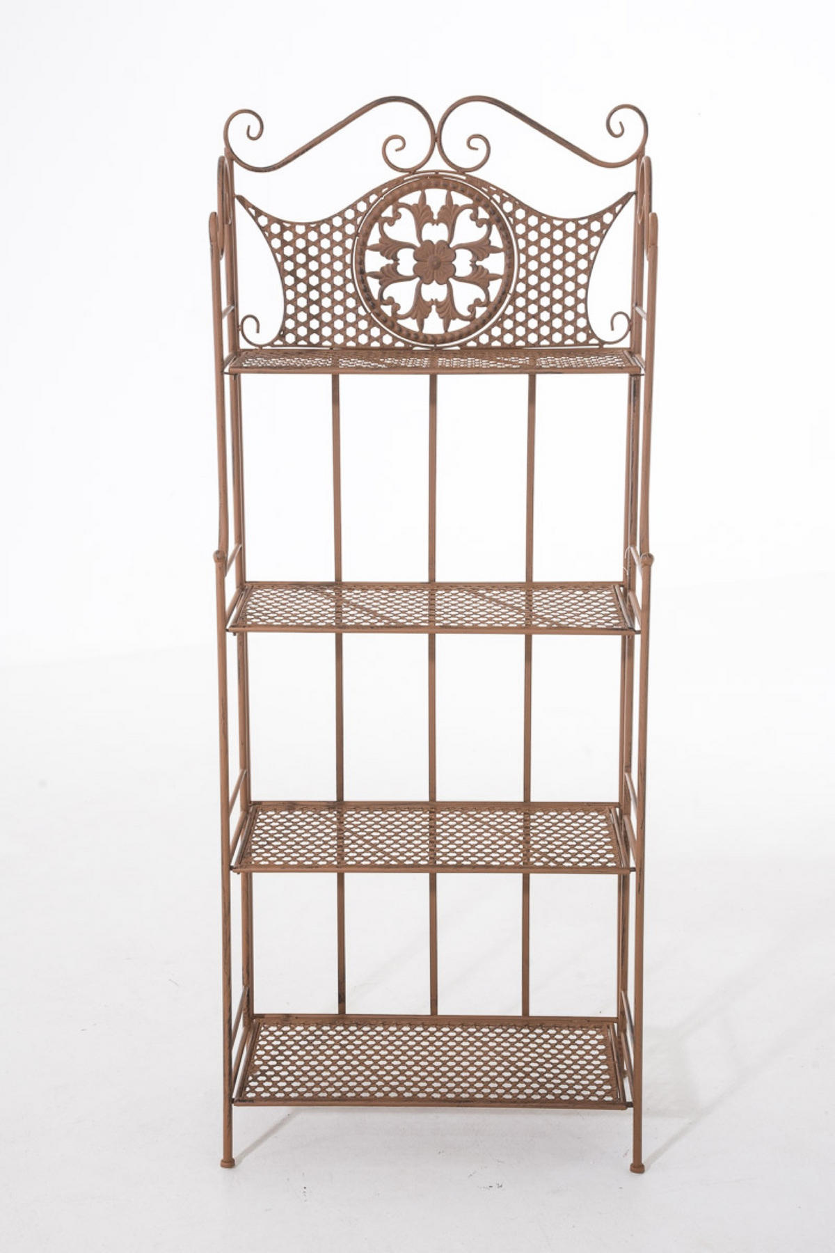 STANDREGAL Anic antik braun - Braun, Metall (61/153/33cm) - TPFGarden