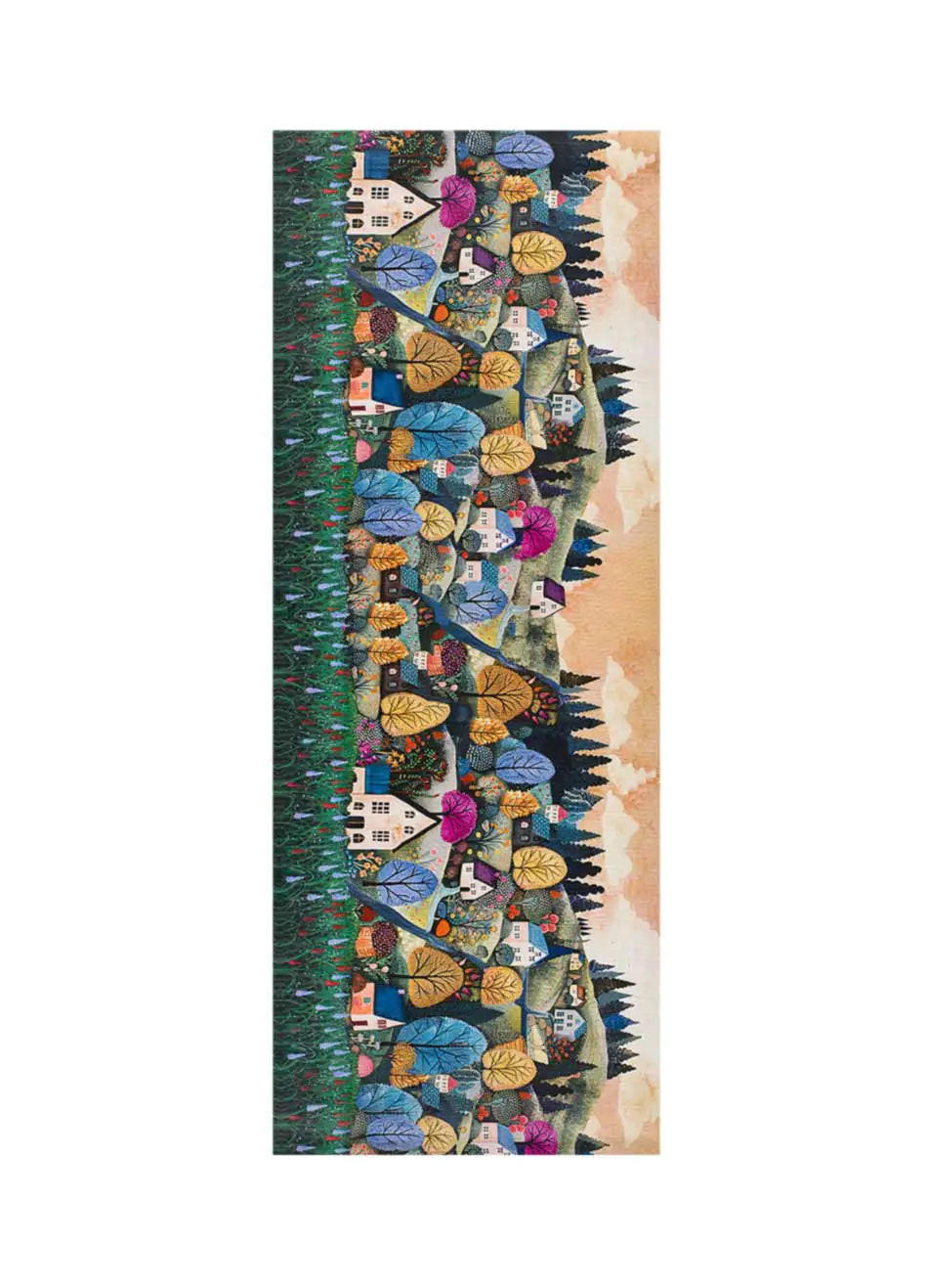 Atticgo Küchenläufer Mehrfarbig 52x100 cm