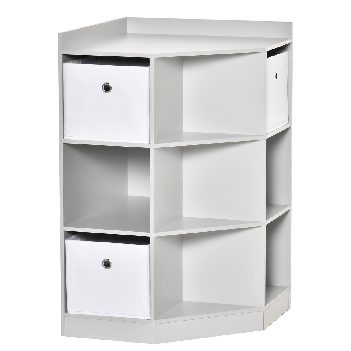AUFBEWAHRUNGSREGAL DE-09559 Grau - Grau, Holzwerkstoff (57.4/94/57.4cm) - ComfortXL