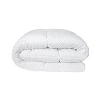 STEPPBETT Feels Like Down - Mikrofaserbezug aus Polyester - Füllung aus daunenähnlichen, GRS-zertifizierten Recyclingfasern - 155x220 cm - Weiß - Weiß, Textil (155/220cm) - SCHIESSER