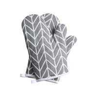 OFENHANDSCHUHE - 13 x 26 cm - Grau - 2 Stück - Grau, Textil (26/13cm)