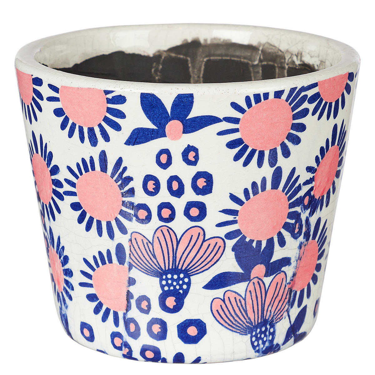 BLUMENTOPF (6er Set) Evergreen - Blau, Keramik (12cm) - Butlers