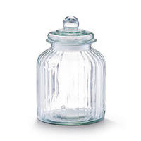 GLAS-FOOTDOSE Nostalgie 3800 ml 18/18/26 cm - Transparent, Glas (18/26/18cm) - ZELLER